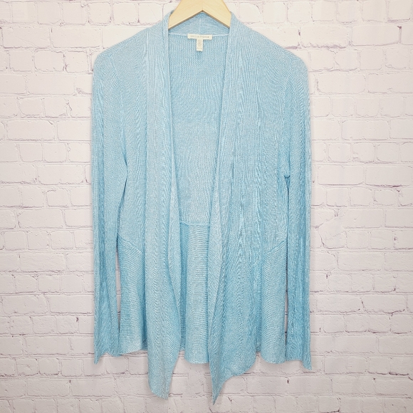 Eileen Fisher Sweaters - Eileen Fisher Organic Linen Soft Knit Cardigan